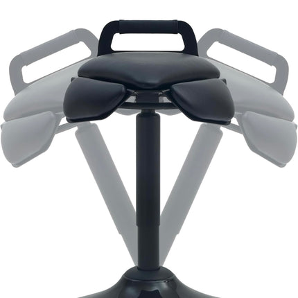 Wobble Stool Standing Desk Stool, ergonomic office chair, adjustable height, 360° swivel, new open box”