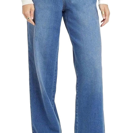 Women’s Universal Thread Wide-Leg Jeans Medium Wash Size 8 Front View