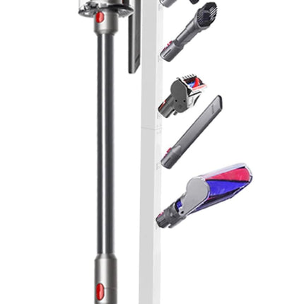 “XIGOO Storage Stand Docking Station Holder for cordless vacuum cleaners, metal organizer rack, new open box”