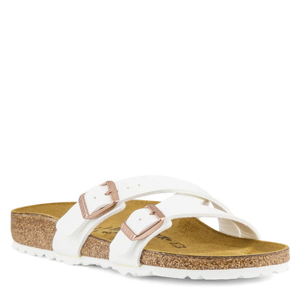Birkenstock Women’s Yao Balance Sandal White Size 6 New Without Box