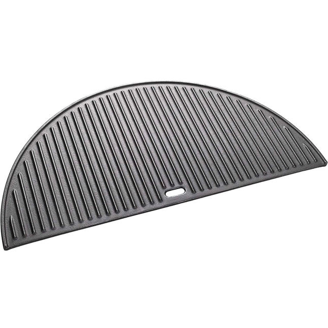 ZLjoint Half Moon Cast Iron Reversible Griddle, compatible with Kamado Joe, new open box”